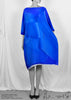 FOLDED & STAPLED (Blue) Dress