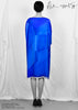 FOLDED & STAPLED (Blue) Dress