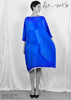 FOLDED & STAPLED (Blue) Dress